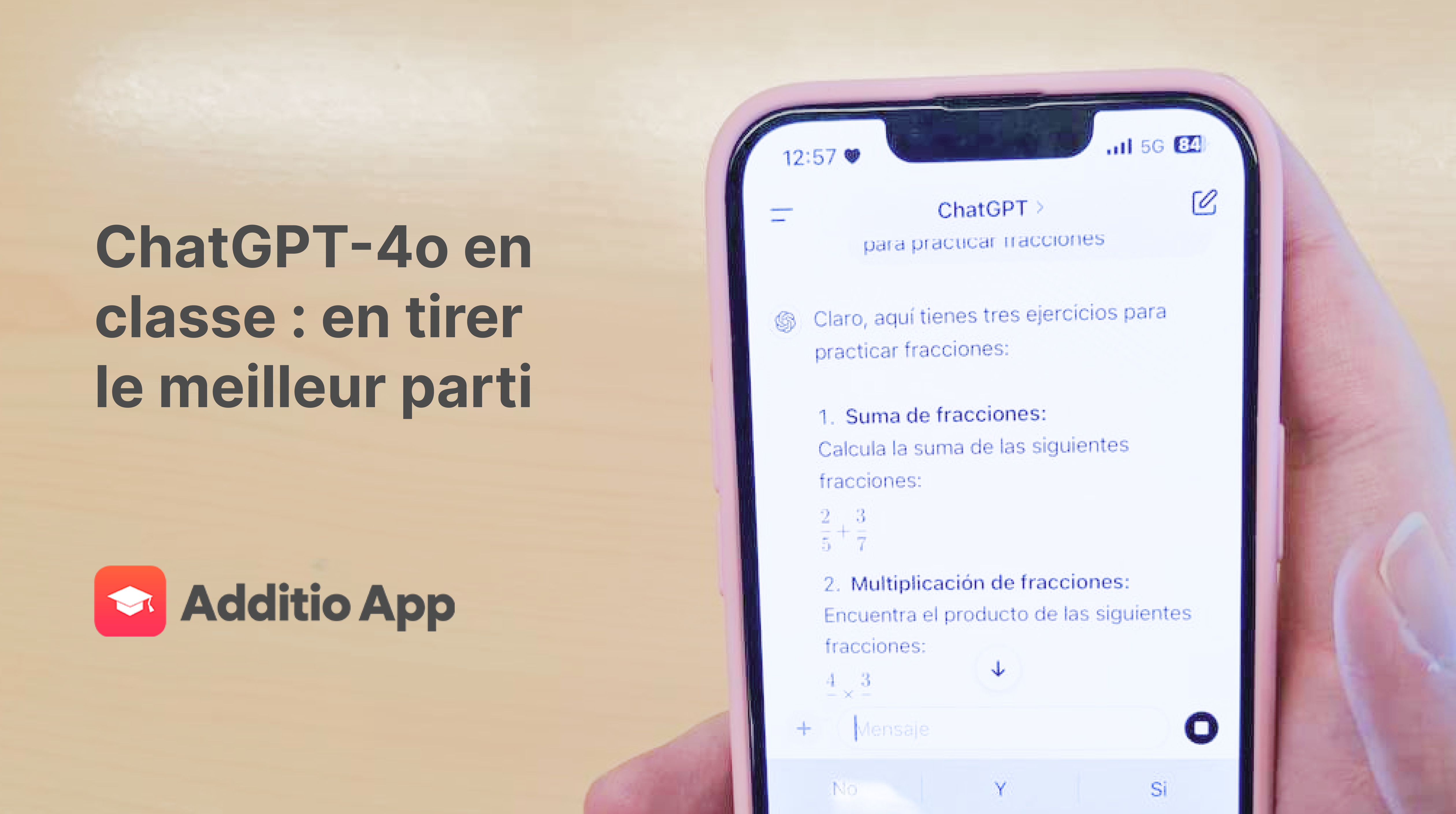 ChatGPT-4o en classe : en tirer le meilleur parti - Additio